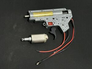 G&P M249 電動ガン用 ver.2（M4タイプ）メカボックス ＋ M120モーター　検索：軽機関銃/LMG/MINIMI/ミニミ