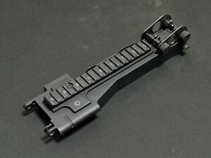G&P製 GP099B M249 メタル・フィード・トレイ・カバー with レイル　検索：リアサイト/MINIMI/ミニミ