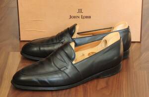 旧ジョンロブ　JOHN LOBB　 FENCOTE　 8 ファーストクォリティーのオックスフォードカーフ 超絶技巧ハンドステッチ　23万円　