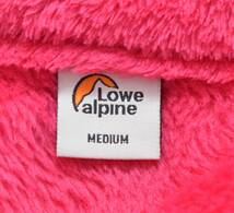 レディース 女性 Lowe alpine ロウアルパイン 毛布のような ふんわり フリース ジャケット トレッキング 登山 ウエア_画像5