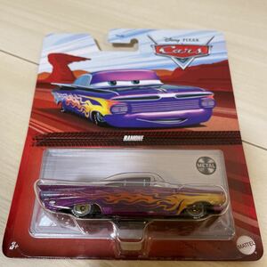 マテル カーズ MATTEL CARS RAMONE パープル　ラモーン 紫色 ミニカー キャラクターカー