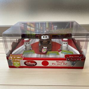 ノット マテル カーズ MATTEL CARS ディズニー ストア わさび メーター 寿司 シェフ MATER ミニカー キャラクターカー WASABI ワサビ 喋る