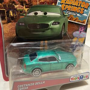 マテル カーズ COSTANZO DELLA CORSA マセラティMATTEL CARS ミニカー キャラクターカー マセラッティ ラジエータースプリングスの画像4