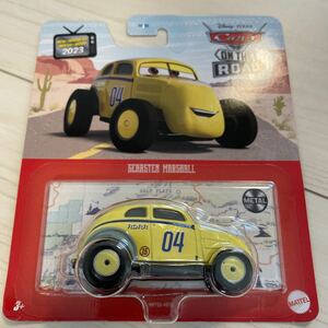 マテル カーズ GEARSTEN MARSHALL ミニカー　マーシャル キャラクターカー MATTEL CARS オン　ザ ロード 04