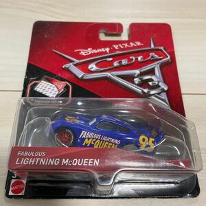 マテル カーズ FABULOUS LIGHTNING McQUEEN ミニカー キャラクターカー ファブュラス ライトニング マックイーン MATTEL CARS 95 ポスター