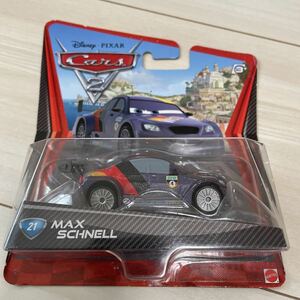 マテル カーズ ミニカー キャラクターカー　マックス シュネル MAX SCHELL MATTEL CARS WGP