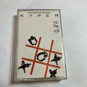 ミュージックカセットテープ　KYPER / TIC TAC TOE / KEEP ON DANCING 全12曲　美品