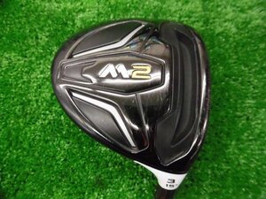 中古品 M2 2016年モデル 3w 15度 TM1-216 S シャフト ヘッドカバー付き