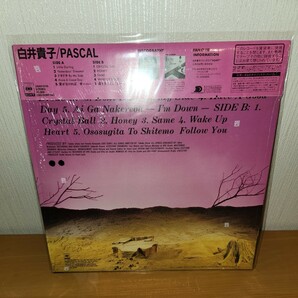 おまけDVD★LP レコード３枚★白井貴子★Do For Loving★PASCAL★HEART ATTACKER★アナログ盤★WE MUST CGANGE LIVE★渋谷公会堂の画像6