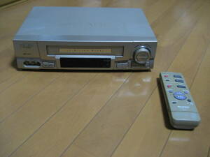 SHARP シャープ　ビデオデッキ VHS Hi-Fi 　VC-HF76S リモコン有　中古品です! 