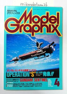 月刊モデルグラフィックス Vol.54 1989年4月号【特集】ガンダム・センチネル(VOL.20)マクラーレンMP4/4　ベネトンB188フォード