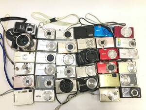 ☆ コンパクトデジタルカメラまとめ 1 ☆ CONTAX SL300R T* + CASIO EXILIM ×8 + Nikon COOLPIX ×3 他22台 コンタックス カシオ ニコン