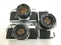 ☆ OLYMPUSまとめ 1 ☆ OM-1 ×4 + OM-1N + M-1 + OM-SYSTEM G.ZUIKO AUTO-S 1:1.4 f-50mm ×2 他レンズ5本 オリンパス フィルム一眼カメラ_画像5