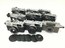 ☆ OLYMPUS フィルムカメラまとめ 1 ☆ 35 EC + 35 EC2 + RC + DC ×2 + 35 SP + TRIP 35 + EE-2 + PEN F 他レンズ1本 オリンパス_画像1