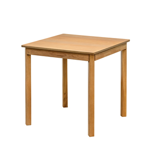 ダイニングテーブル 70cm マホガニー 1人 2人掛け 角丸 木製 正方形 シンプル 作業台 デスクにも IT-J03 ライトブラウン(LBR)