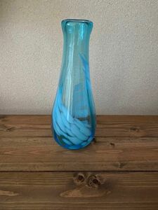 沖縄琉球ガラス 花瓶