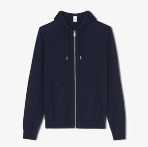 定価24,9万 Berluti Cashmere Zip Up Jacket ベルルッティ カシミア シルク ジップアップ パーカー ジャケット ロゴ刺繍