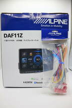 電源コード付き 未使用　送料無料　アルパイン 11インチディスプレイオーディオ フローティング ビッグDA DAF11Z KCE-GPH16_画像1