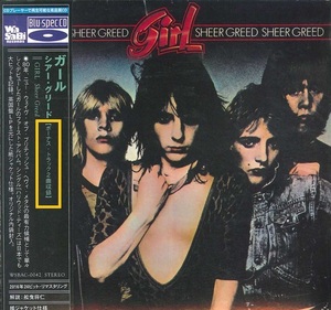 Blu-spec CD紙ジャケ！日本盤ボートラ２曲シアー・グリードSHEER GREEDガールGIRLデフ・レパード L.A.ガンズDef LeppardジャパメタLOUDNESS