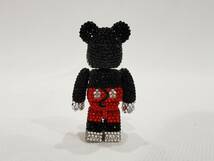 CRYSTAL DECORATE MICKEY MOUSE BE@RBRICK 100％ R&W Ver._画像4