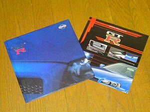 ■2000年 R34 スカイライン GT-R　ハードカバーカタログ■オプションカタログ ディーラーステッカー無し