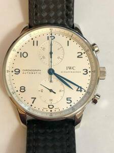 IWC：ポルトギーゼ　クロノグラフ　IWC ３７１４４６　自動巻中古稼働品