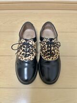 GOOD ROCKIN' FLORSHEIM レザーサドルシューズ レオパード切替 26cm 27cm GLADHAND REGAL WACKO MARIA ロカビリー 50s_画像2