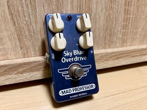 Mad Professor Sky Blue Overdrive HW アダプター付き オーバードライブ ギターエフェクター ハンドワイアード