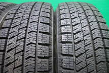 L514-21 送料無料 155/65R14 スタッドレス 4本セット ブリヂストン VRX2 9.5分山 溝たっぷり N-BOX ラパン ワゴンR タント ムーヴ ek_画像10