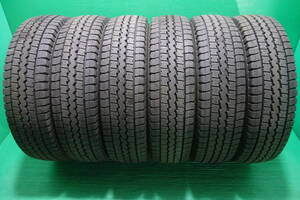 L614-20 送料無料 195/85R16 114/112L スタッドレスタイヤ LT 6本セット ダンロップ WINTER MAXX LT03M 9分山 2020年製 エルフ キャンター