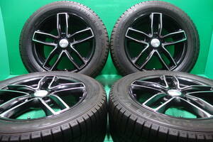 L684-20 送料無料 205/55R16 スタッドレス 4本セット ダンロップ WINTER MAXX03 8.5分山 溝たっぷり ボルボ V40 S60 プジョー 308 テーパー