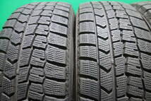 L713-21 送料無料 185/60R15 スタッドレス 4本セット ダンロップ WM02 8分山 溝たっぷり ホンダ純正 Modulo フィット シャトル グレイス_画像9