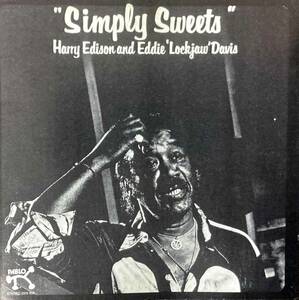 Harry Edison & Eddie 'Lockjaw' Davis / 'Simply Sweets' 中古CD　輸入盤