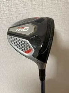 テーラーメイド M6 3W フェアウェイウッド　Speeder 661 EVOLUTION V 15度 TaylorMade ヘッドカバー付