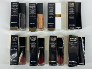 CHANEL シャネル アイシャドウ リップスティック リップカラー ルージュ 口紅 おめとめ8点 コスメ u216