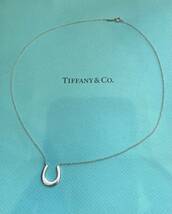 新品 正規品 ティファニー tiffany&co. ネックレス ホースシュー シルバー 付属品付き 箱巾着紙袋リボン 馬蹄 ○プレゼント○_画像9