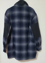 ★20AW Acne Studios Checked Wool-blend Jacket アクネストゥディオズ チェック ウール シャツ ジャケット サイズ44 中古★ジャンク扱い_画像5