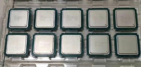 Intel xeon E5-2697V2 10個セット■ 正規完動品@送料無料■HP DELL