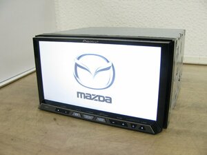 [107265-A]マツダOP（カロッツェリア製） C9P9 V6 650（AVIC-ZH77同等）本体 HDDナビ 地デジ/Bluetooth内蔵 DVD再生 地図2012年 検査済