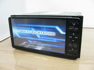 [107276-B]トヨタ純正 200ｍｍワイドHDDナビ NHZT-W58G本体 4×4地デジ/Bluetooth内蔵 DVD再生 地図2012年春版 動作確認済