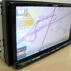 [107389-B]イクリプス メモリーナビ AVN-SZ04i 4×4地デジ/Bluetooth内臓 ハンズフリー通話 新品TVアンテナ付 地図2014年 動作確認済の画像4