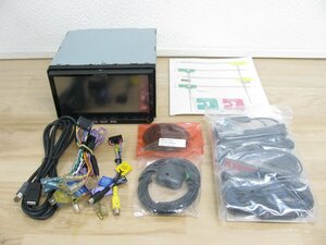 [107397-B]カロッツェリア サイバーナビ AVIC-ZH77 4×4地デジチューナー/Bluetooth内蔵 新品TVアンテナ付 地図2021年度版 検査済