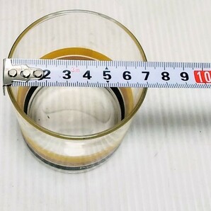 昭和レトロ 佐々木硝子 sasaki glass ロックグラス オンザロック タンブラーグラス ガラスコップ レトロポップ カラフル ピエールカルダンの画像6