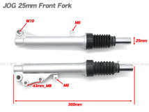 新品 25パイ フロントフォーク サスペンション ディスク車用 ◆25mm ジョグ JOG Z 3YK JOG Z2 SA04 SA12 5EM YV50Z_画像2