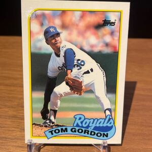 Tom Gordon 1989 Topps Traded Rookie #38T Baseball Card Kansas City Royals MLBトレカ