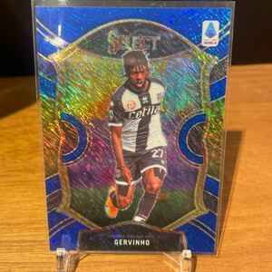 2020-21 Panini Chronicles Select Soccer #10 Gervinho blue prizm shimmer トレカ