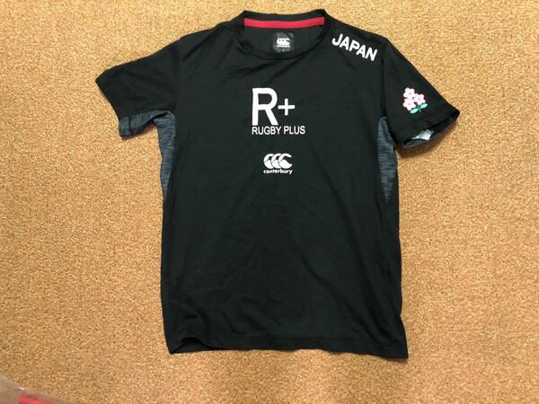 カンタベリー　ラグビー　日本代表　ラグビープラス　Tシャツ　S　　R+　リポビタンD　ワールドカップ