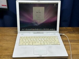 Mac ibook G4 14インチ M9165J/A1055　1Ghz メモリ1.12GB os10.5.8 Wi-Fi