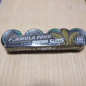 ★☆★新品未使用！Spitfire Formula Four “Radial Slims” 101DURO★52mm★☆正規品☆★☆匿名配送☆☆★