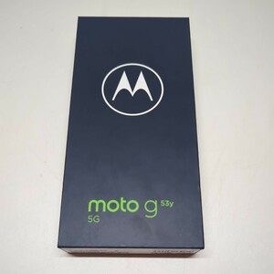 ワイモバイル Motorola moto g53y 5G A301MO インクブラック 新品未開封品①